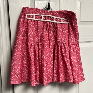 A. Frill mini skirt